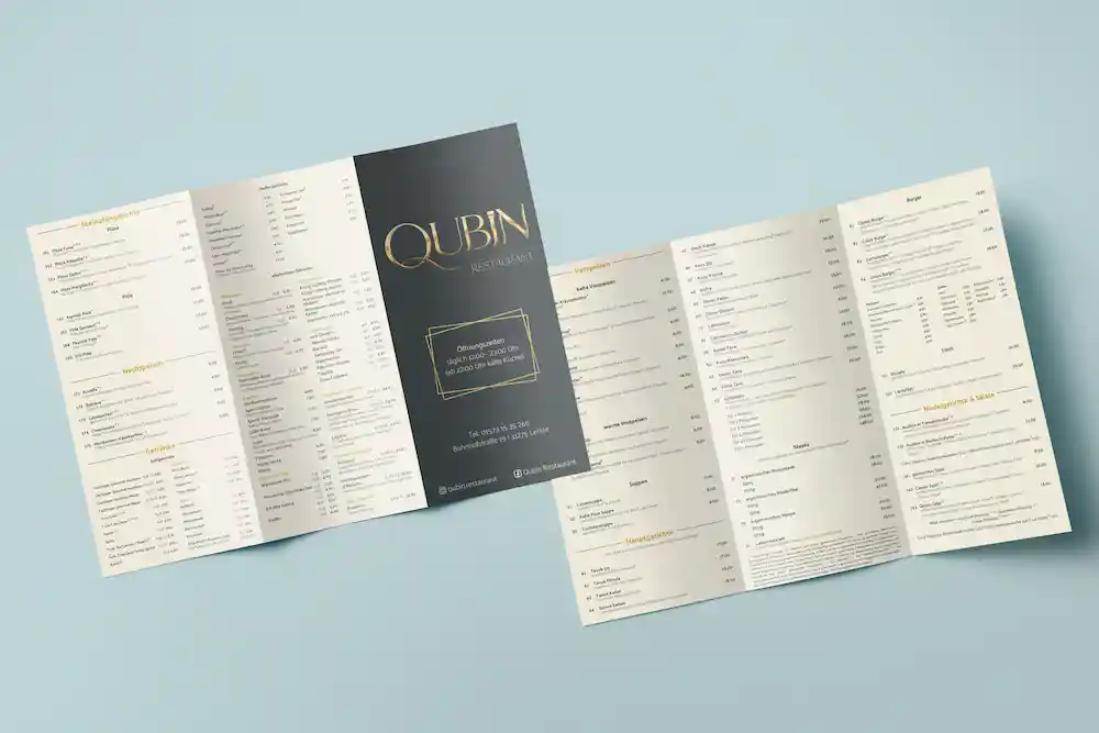 Qubin Flyer Design